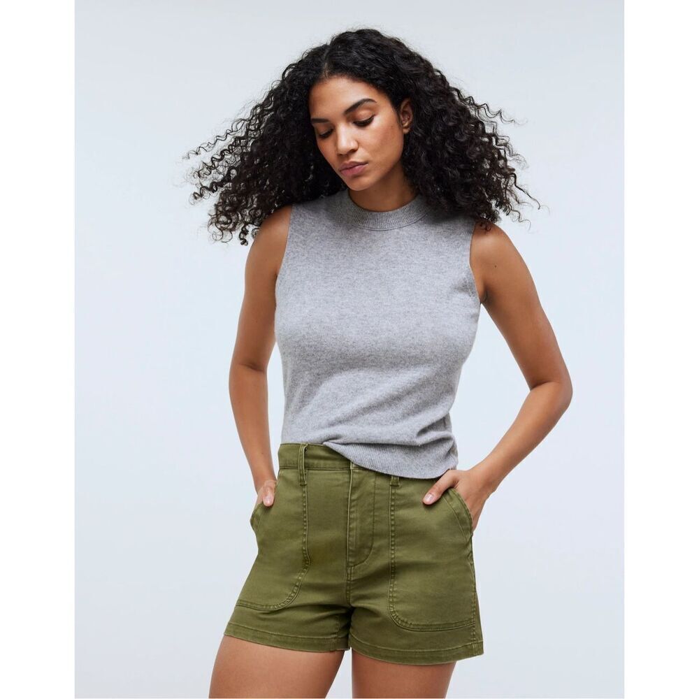 Madewell The Perfect Vintage Fatigue Desert Olive Sz XS Shorts✨